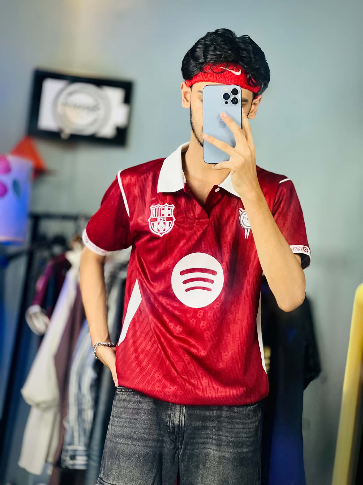 FC Barcelona Retro Concept Polo Jersey