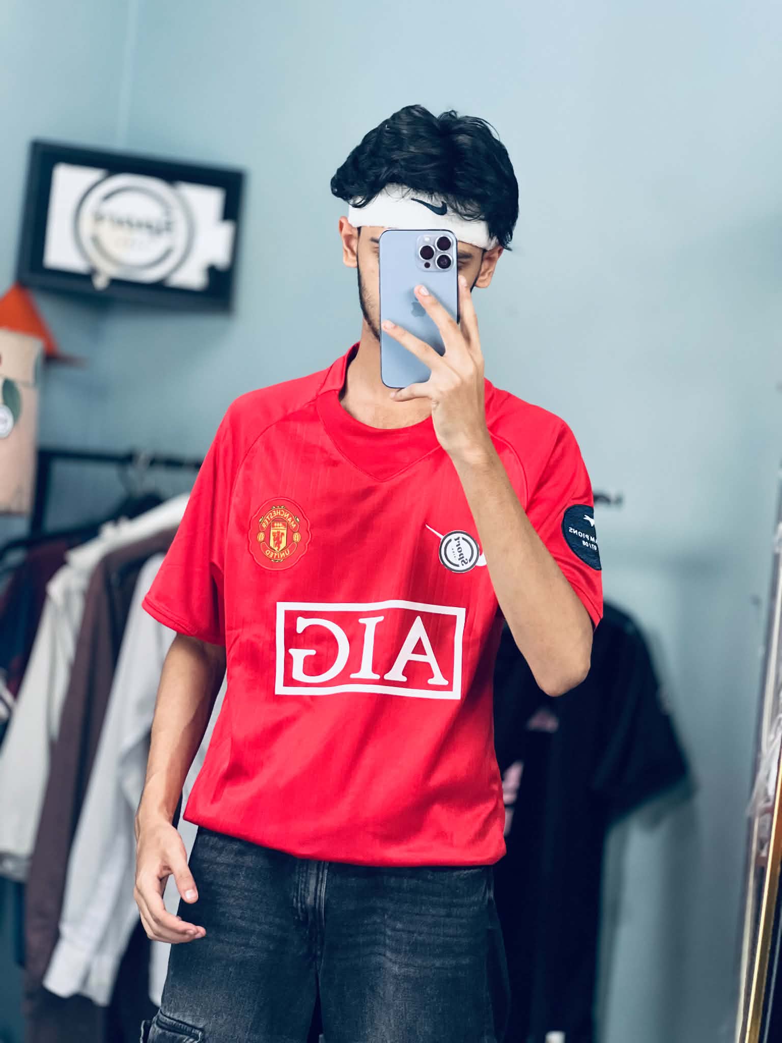 Manchester United 2007–2008 Retro Home Jersey
